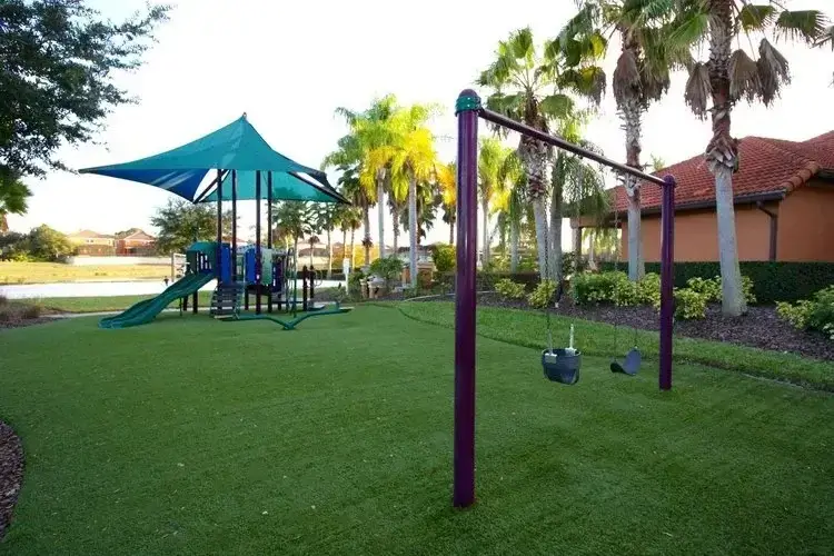 Children's play area at Orlando villa resort